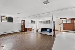 Lower level finished VIRTUALLY Manipulated furniture removed