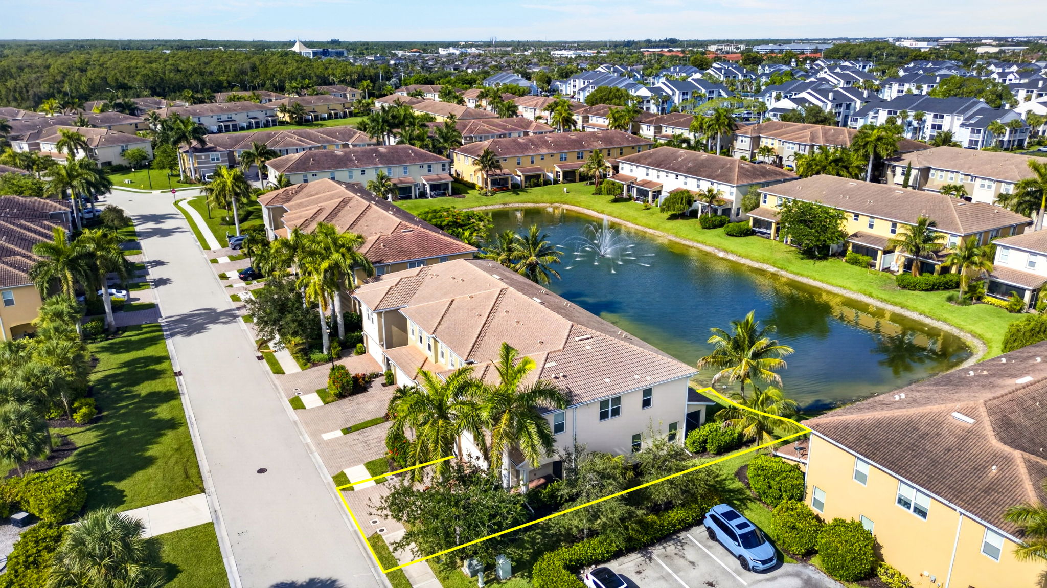 Aerial Front Exterior 2 - lot line