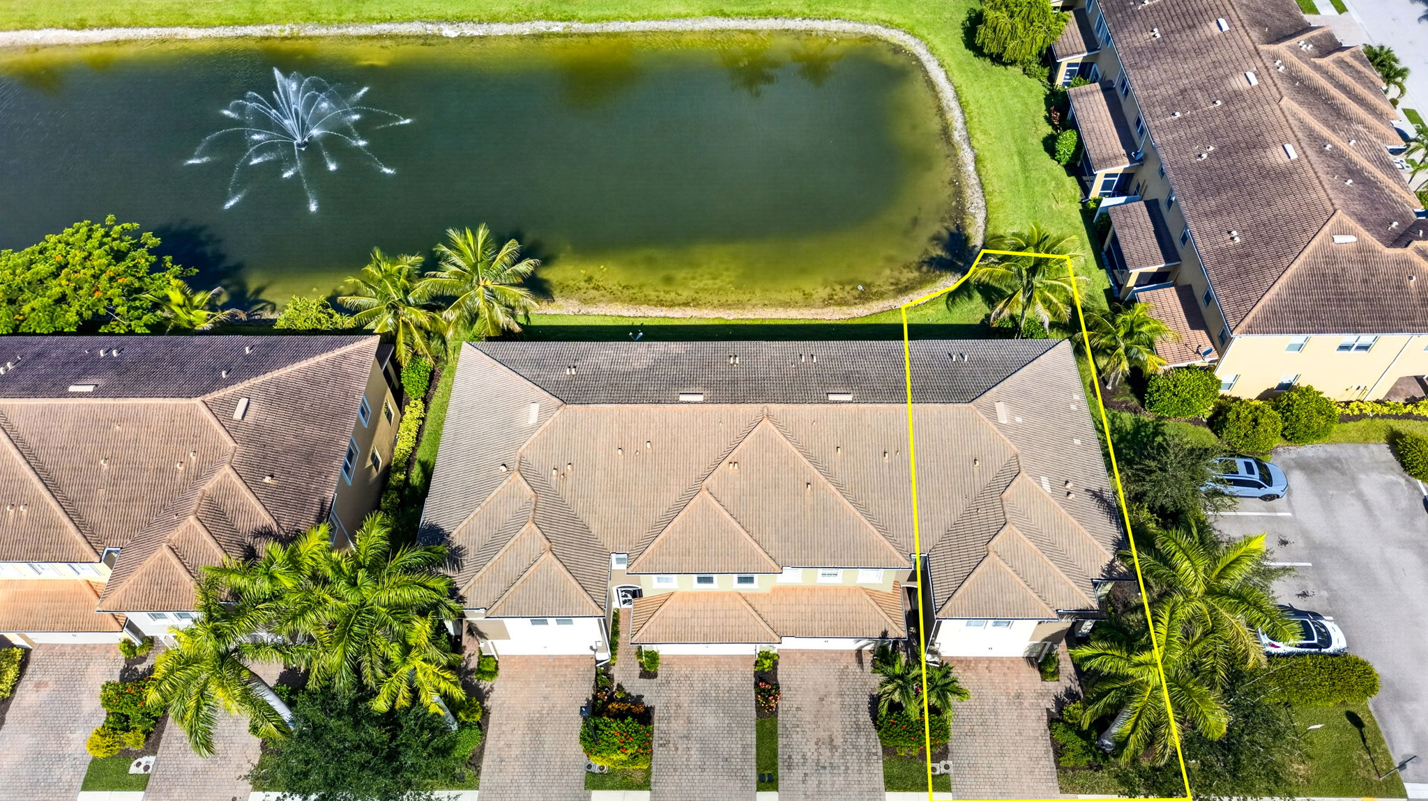 Aerial Overview - lot line