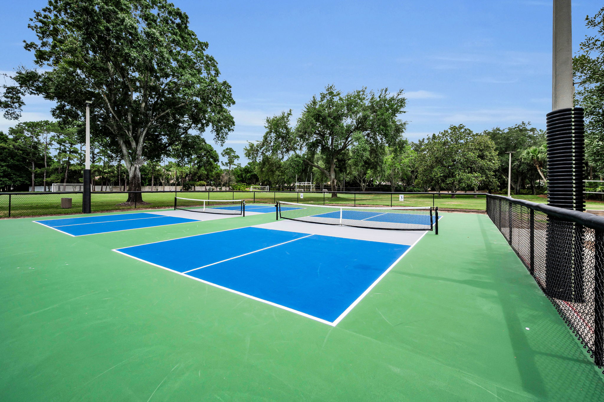 13-Pickle Ball Courts