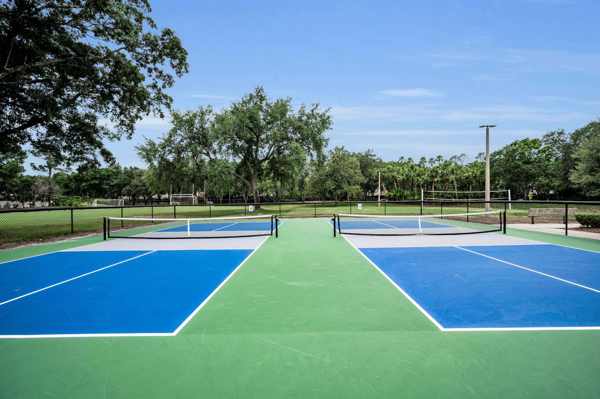 15-Pickle Ball Courts