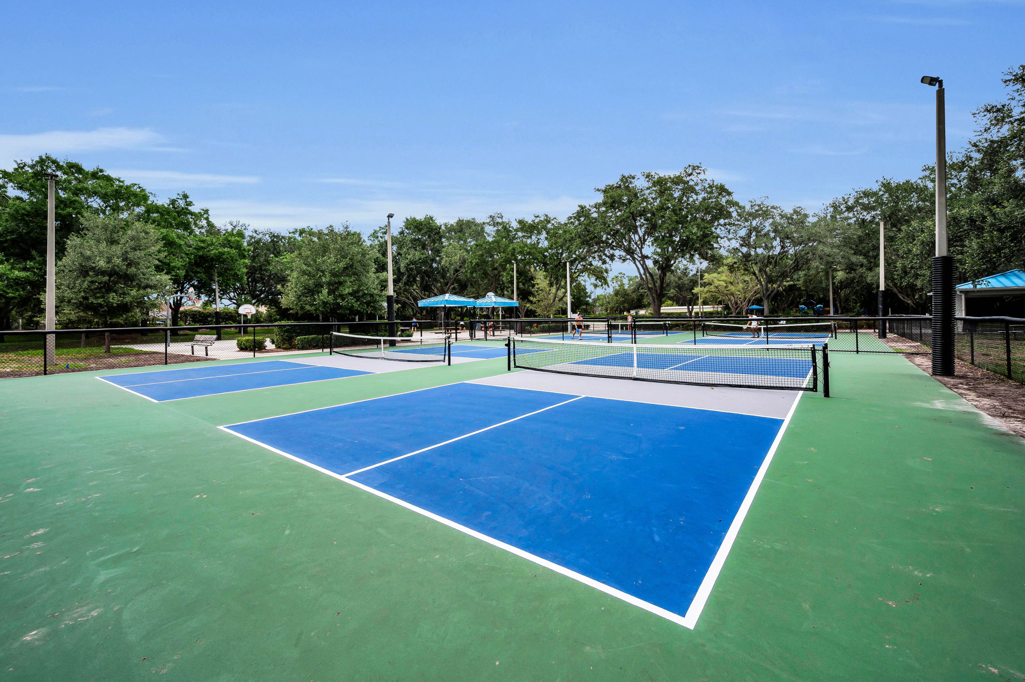 17-Pickle Ball Courts