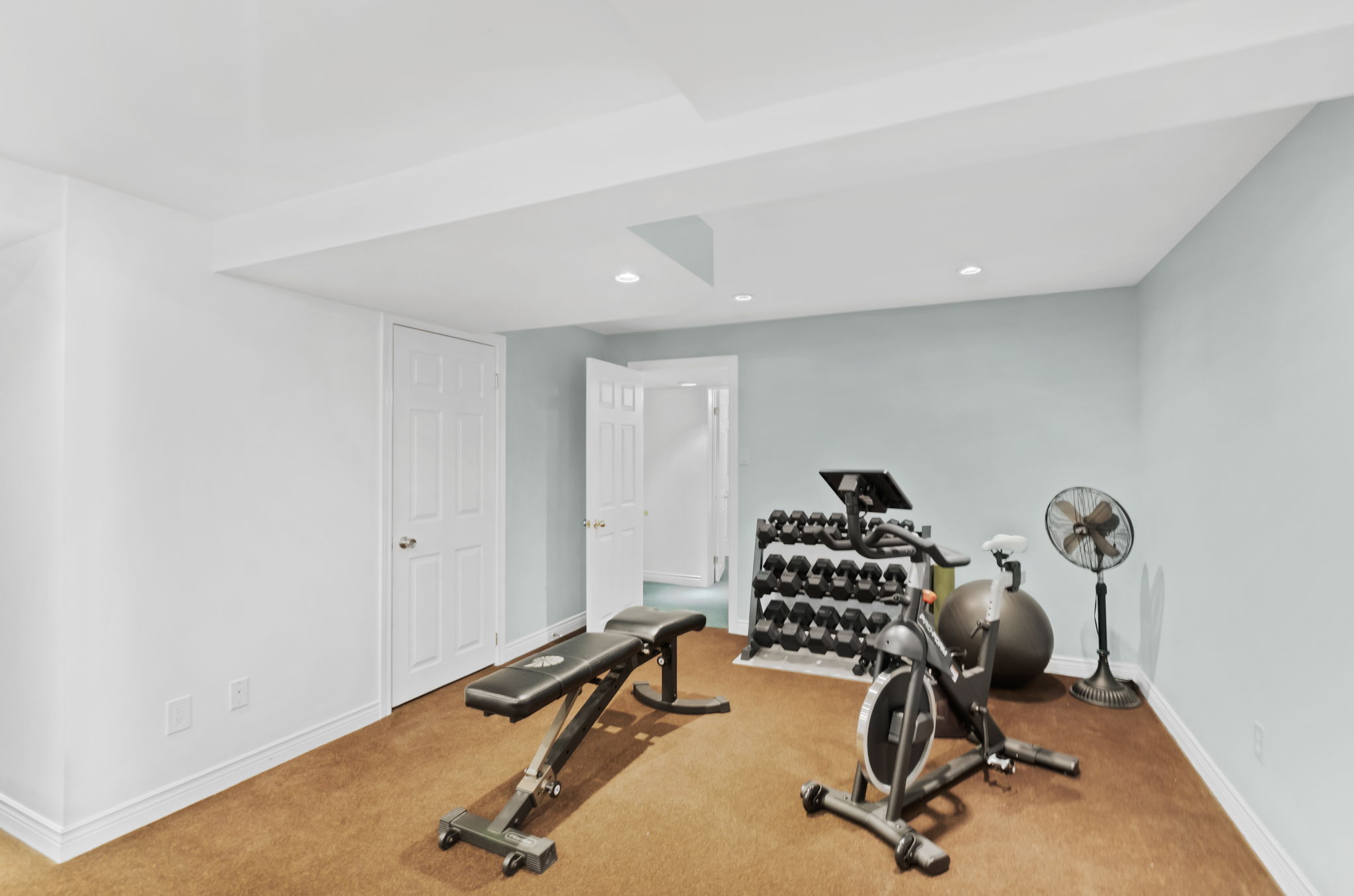 Finished Basement - rec space
