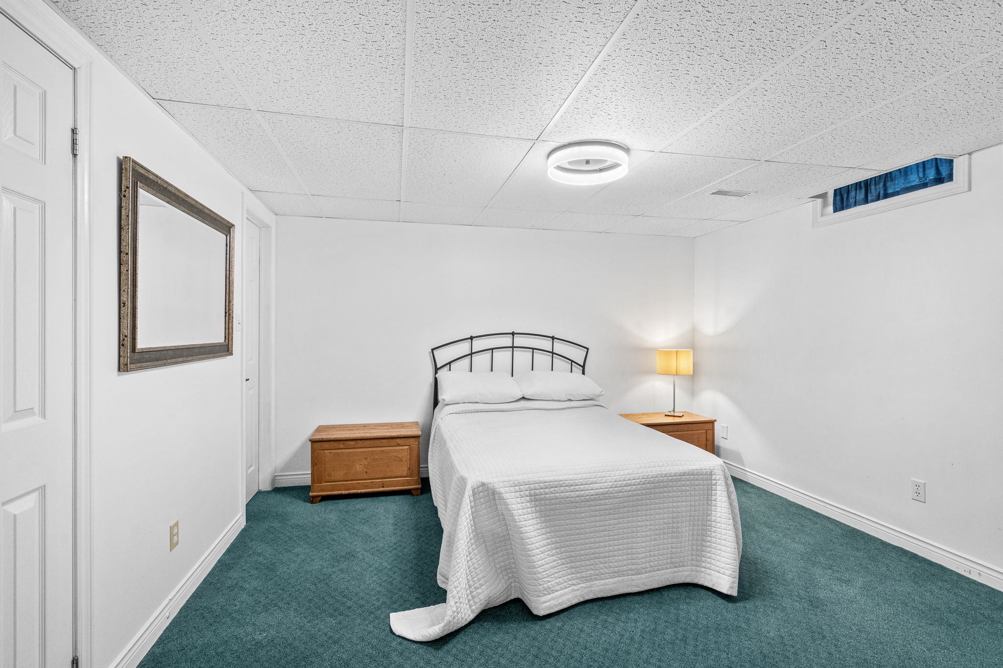 Finished Basement - guest bedroom