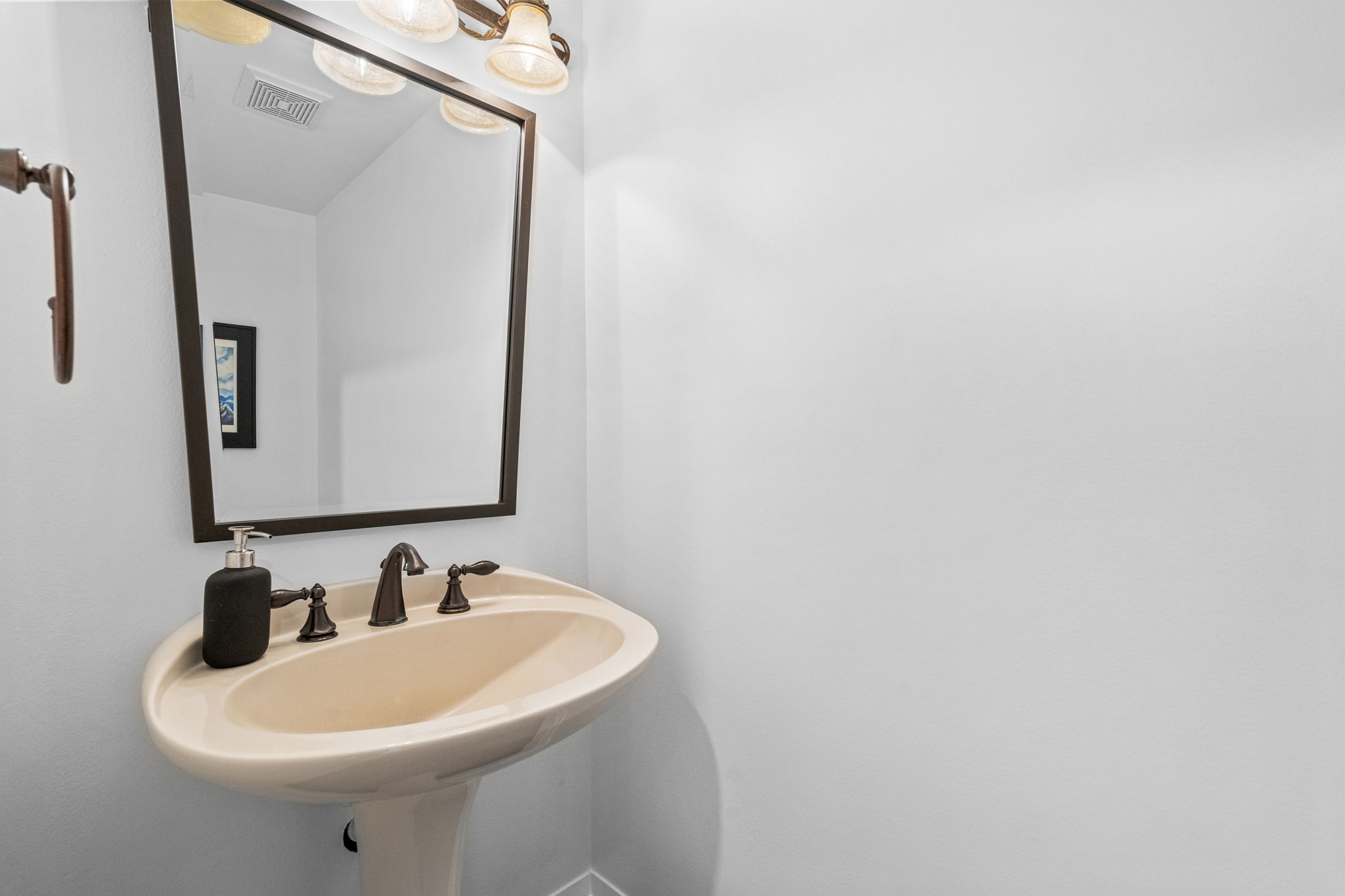 Main floor - powder room