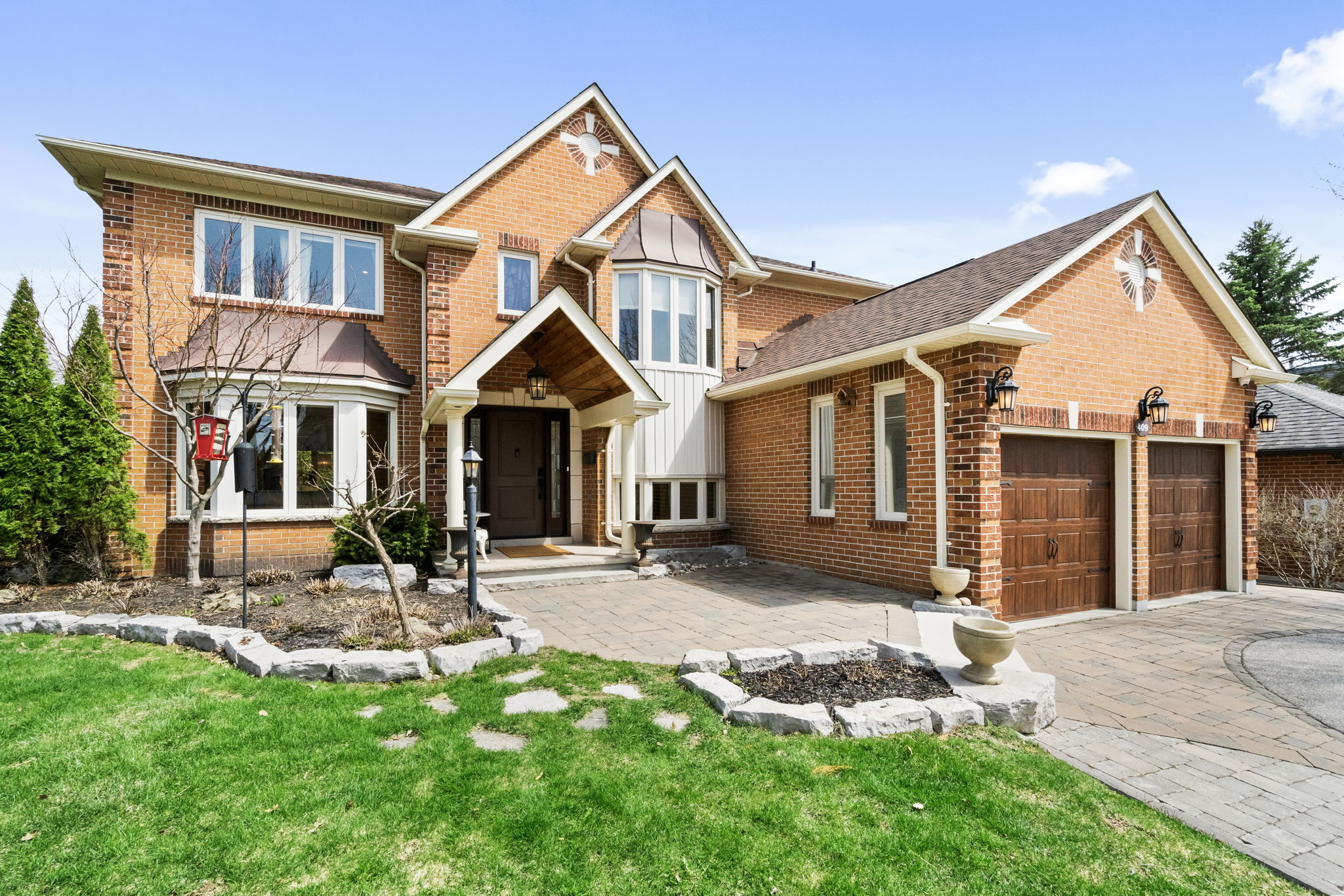 Exterior front - Springtime