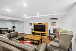 Finished Basement - rec space