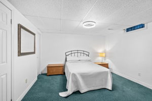 Finished Basement - guest bedroom