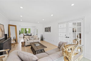 Living room - view to dining room