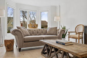 Living Room - bay window