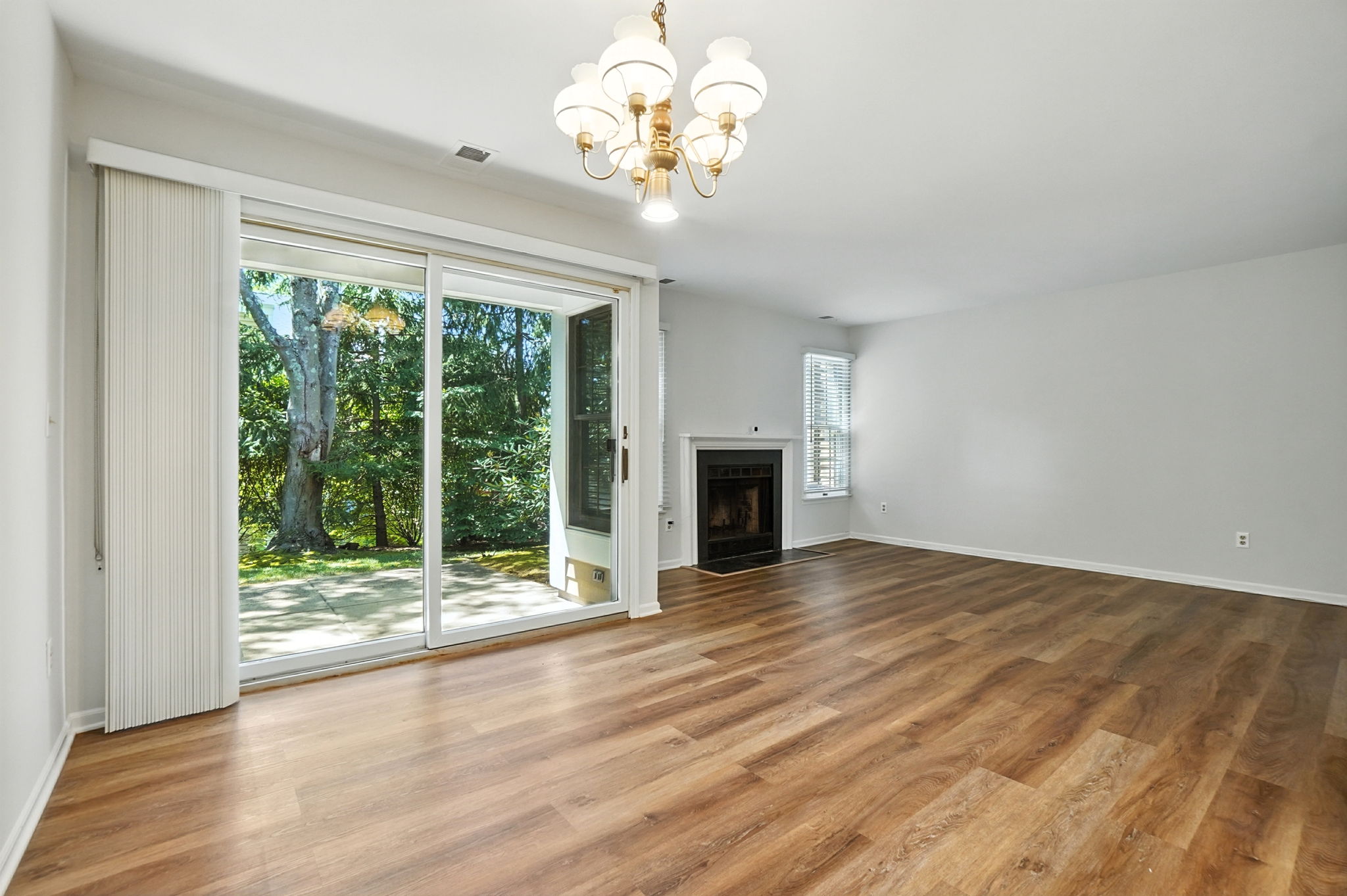Patio from dining area