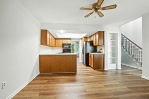 Family area next to kitchen