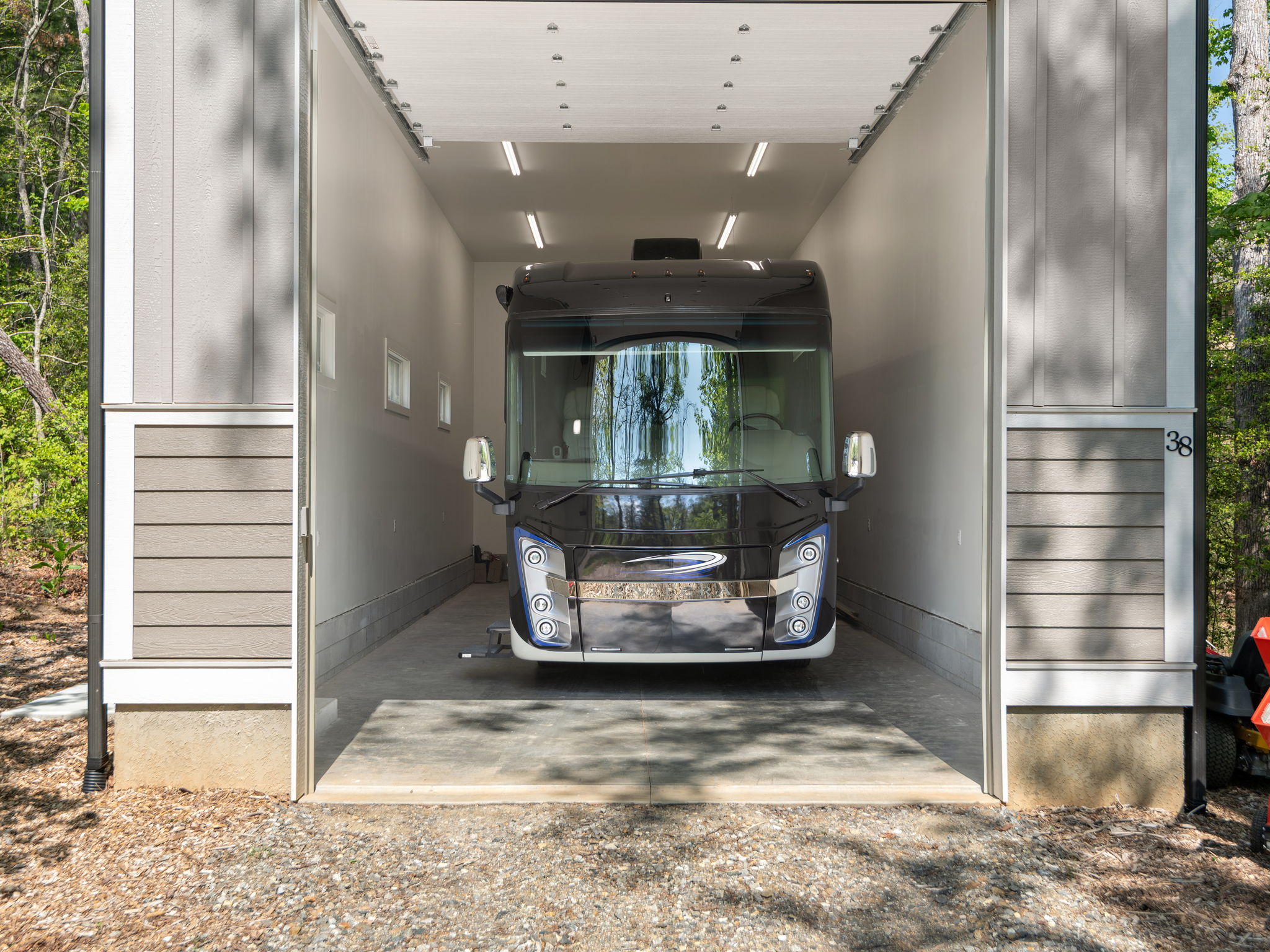 RV Garage with it's own address and access