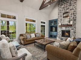 High Efficiency Gas Fireplace