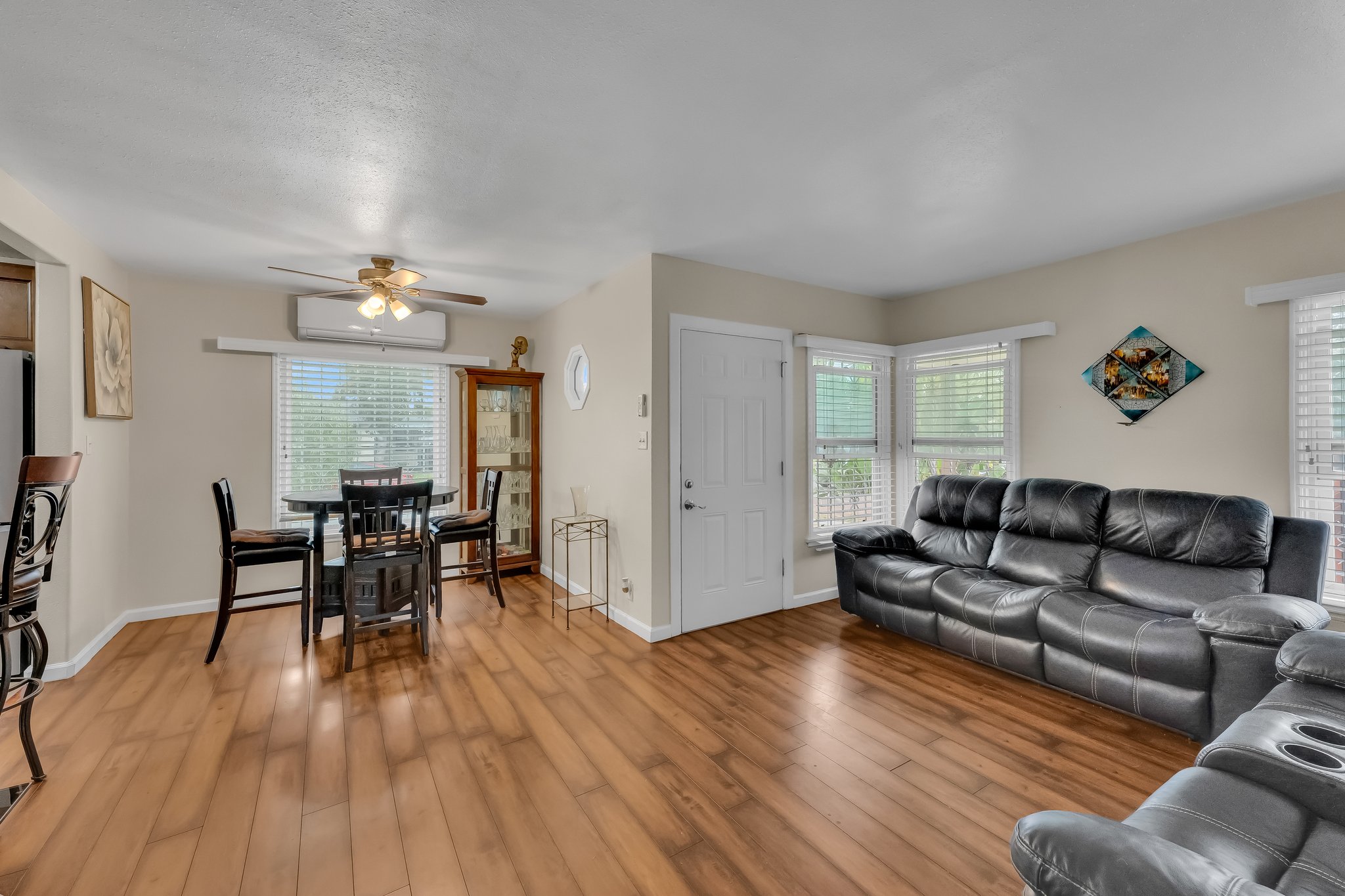 Front Entry, Living & Dining Room