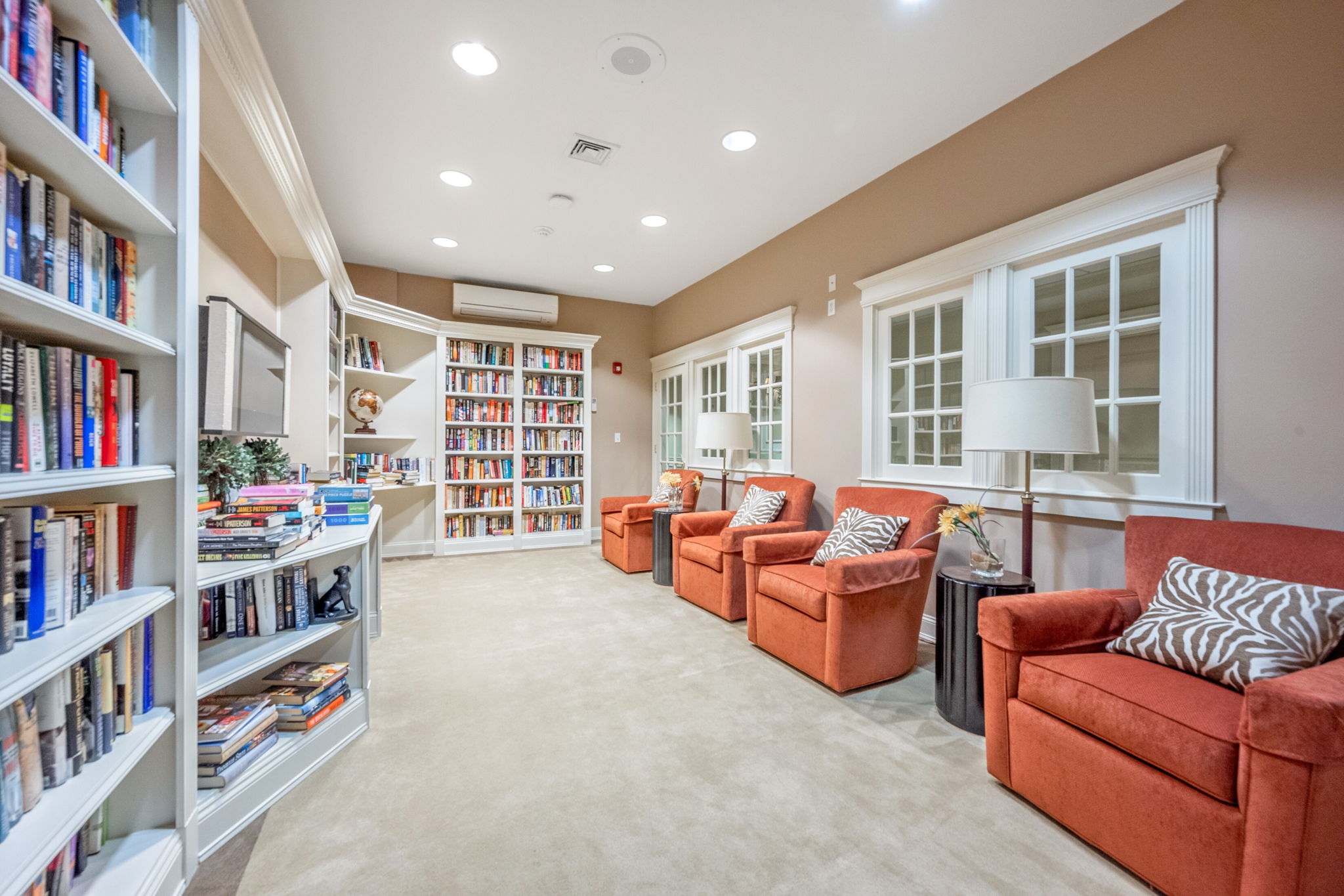 Guest Library and reading room