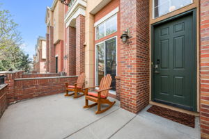 Patio/Front Exterior Entry