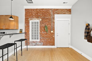 Kitchen & Entry area