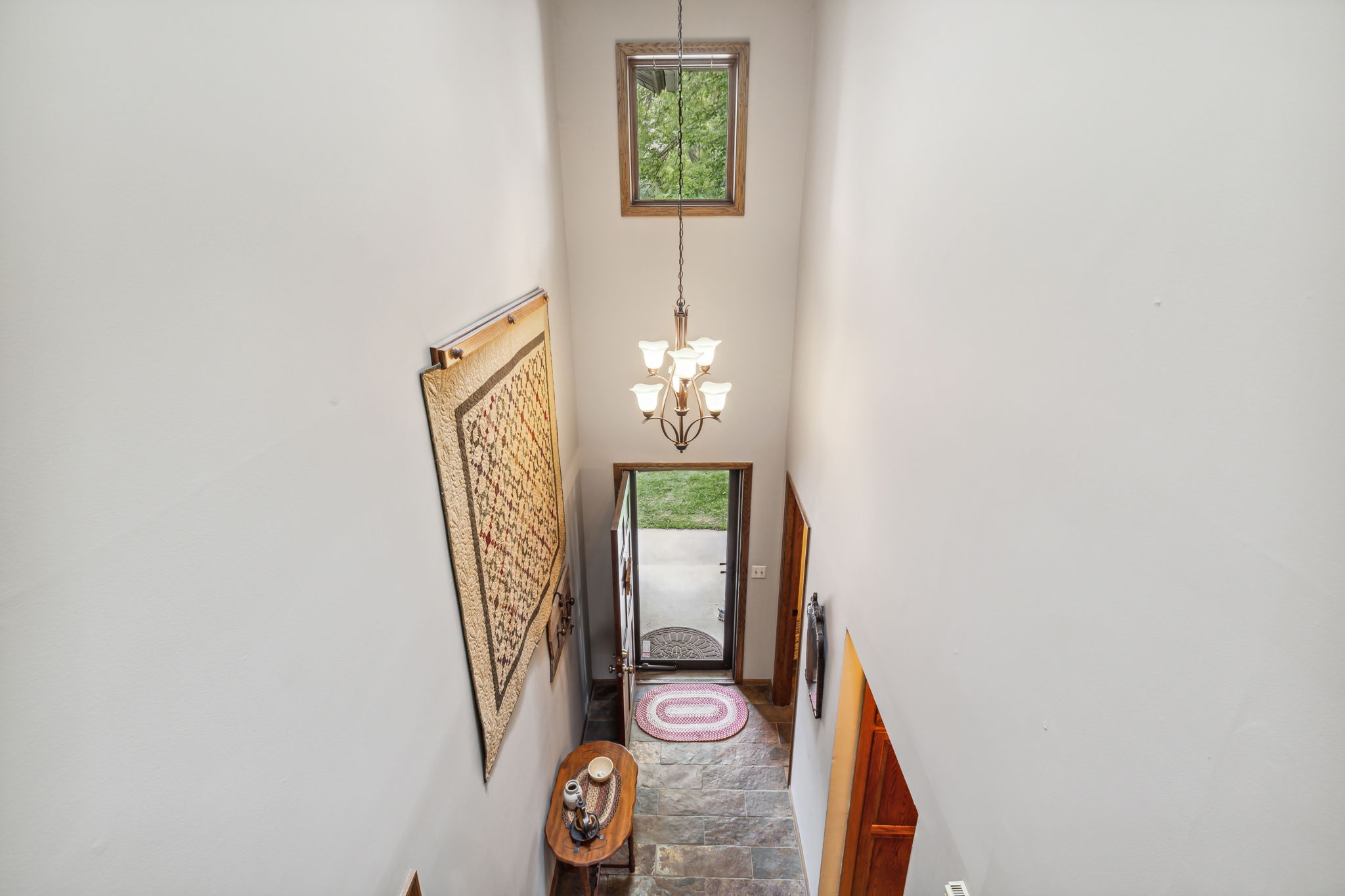 View of Foyer from Above