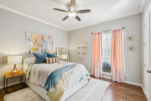 Notice all the rooms have hardwoods