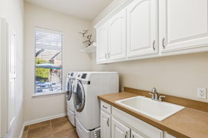 Spacious Utility with room with plenty of storage space