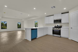 Kitchen w/ Stainless Steel Appliances