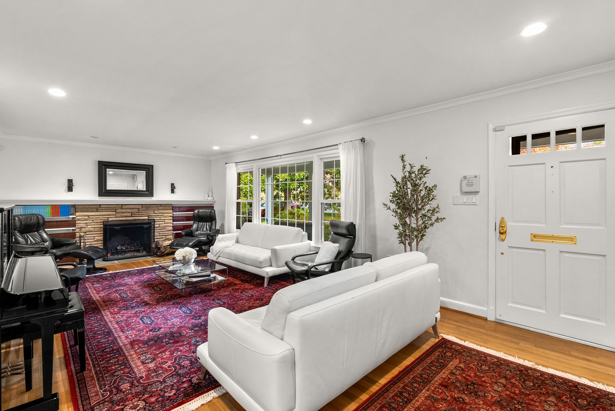 Living Room and Foyer