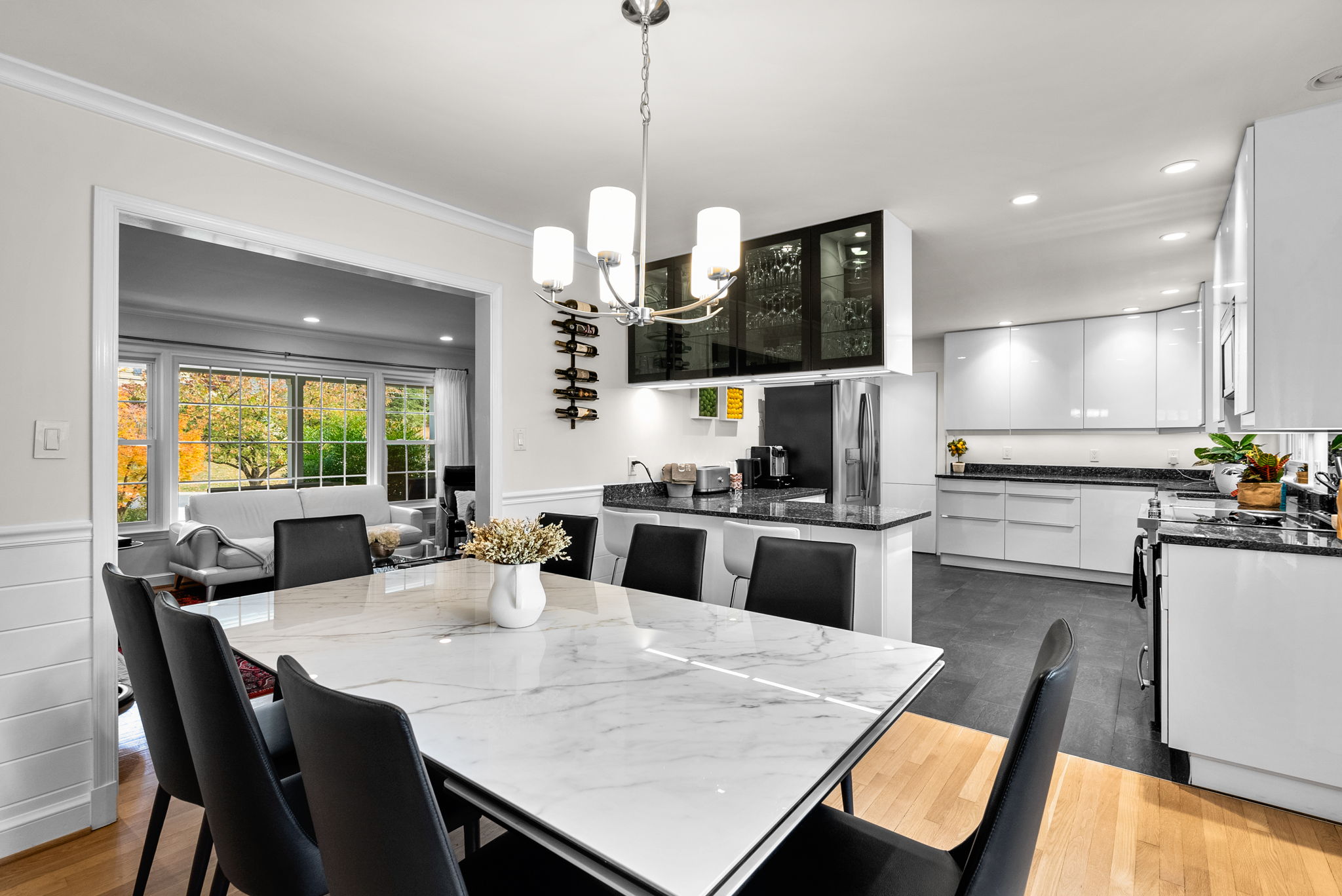 Dining Room and Kitchen