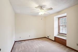 Bedroom 1, window seat