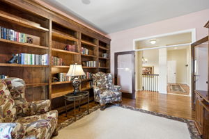 Main Floor Office with French Doors
