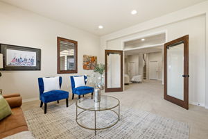 Lower Level Media Room, Office, or Gym