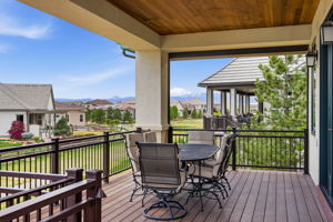 Deck with Mountain Views