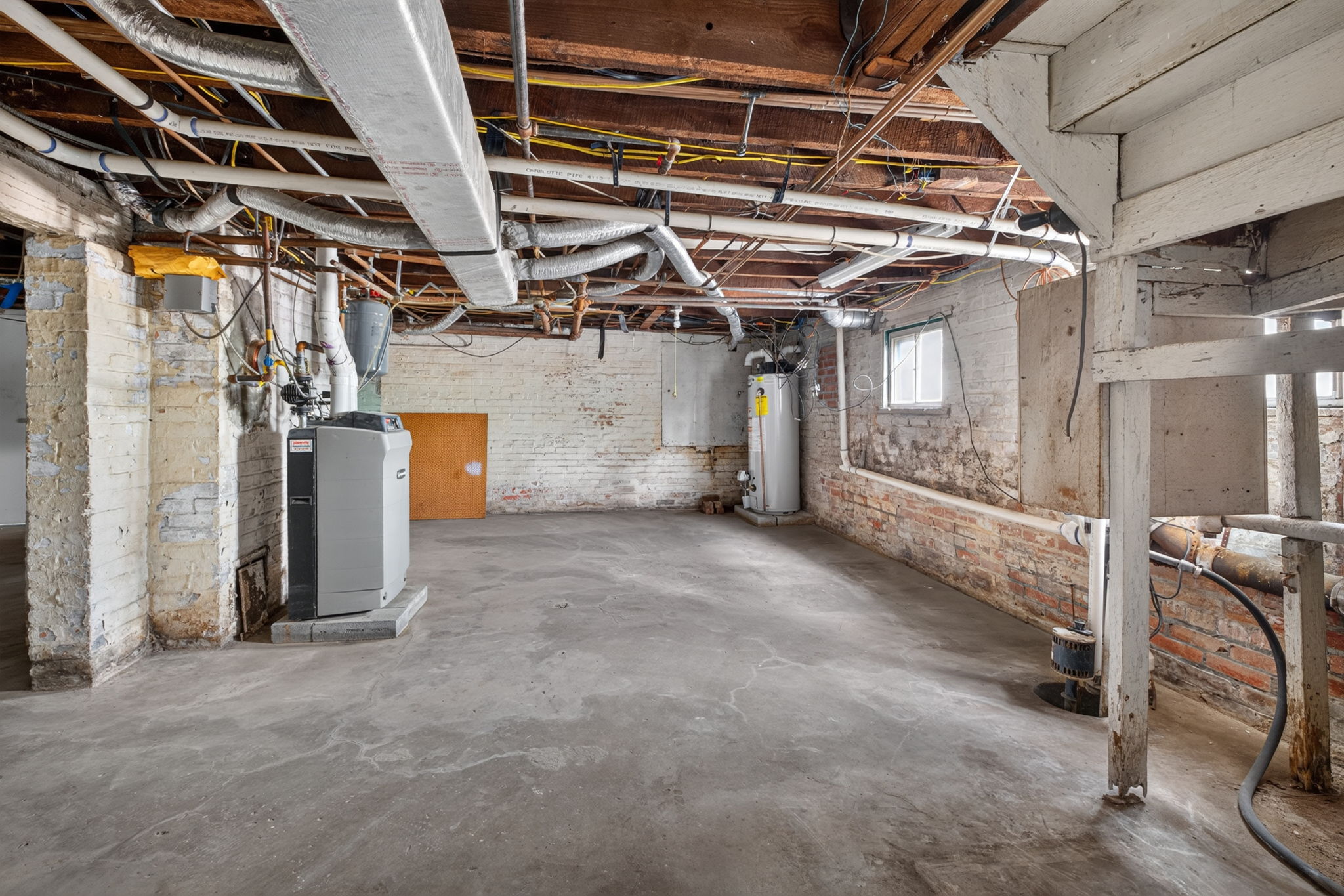 clean, dry basement