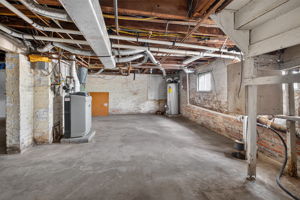 clean, dry basement