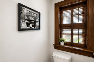downstairs half bath