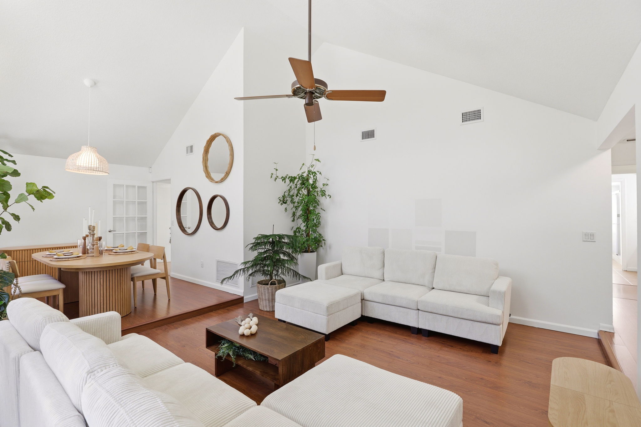 Ceiling Fan in Living Room