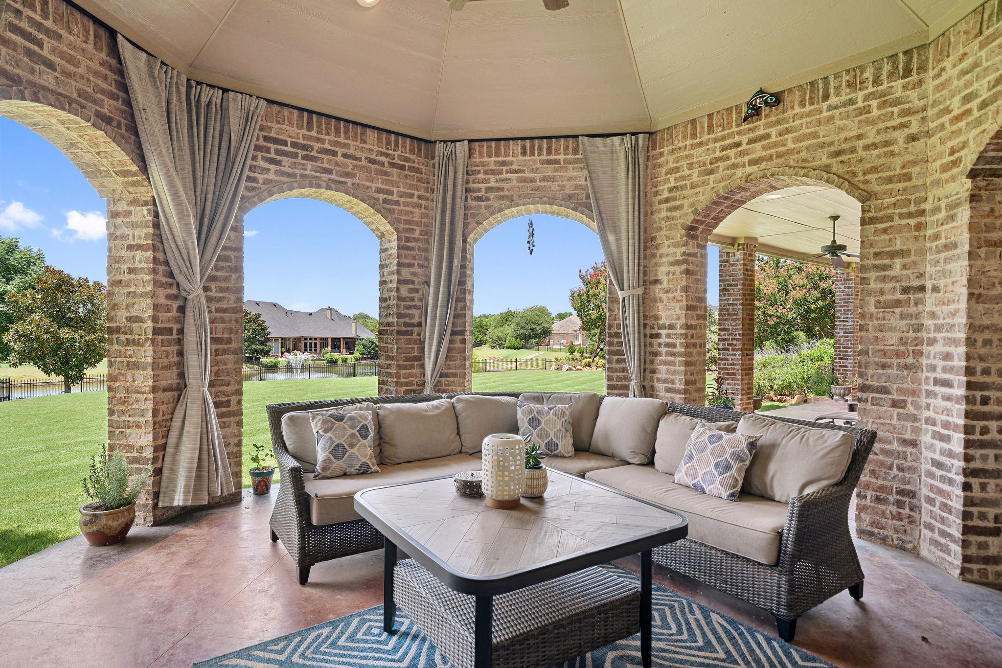 Lower Level Outdoor Living Space