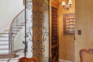 Wine Cellar off The Dining Room
