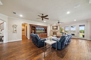 Great Room & Fireplace