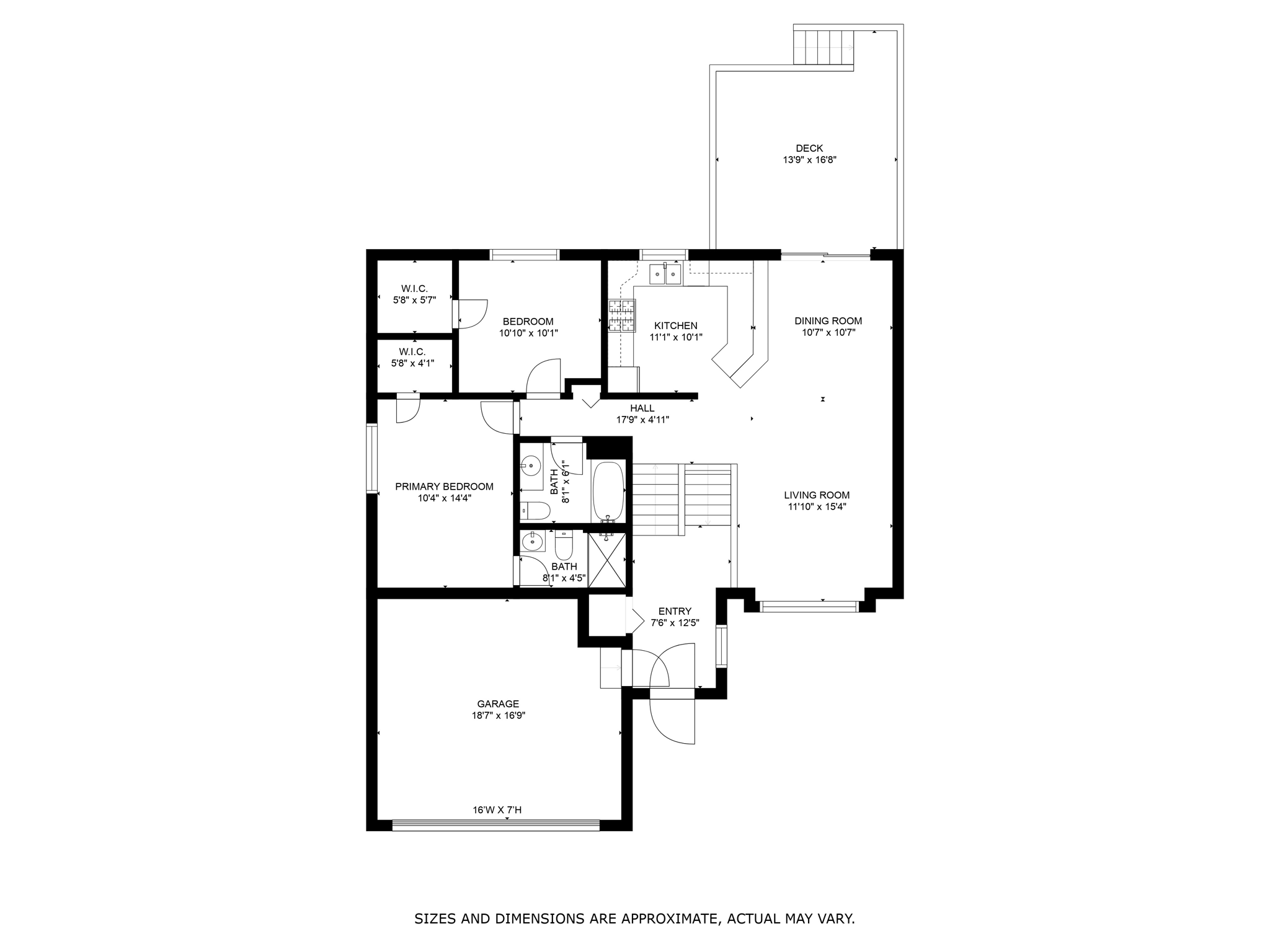 Main Level Floorplan