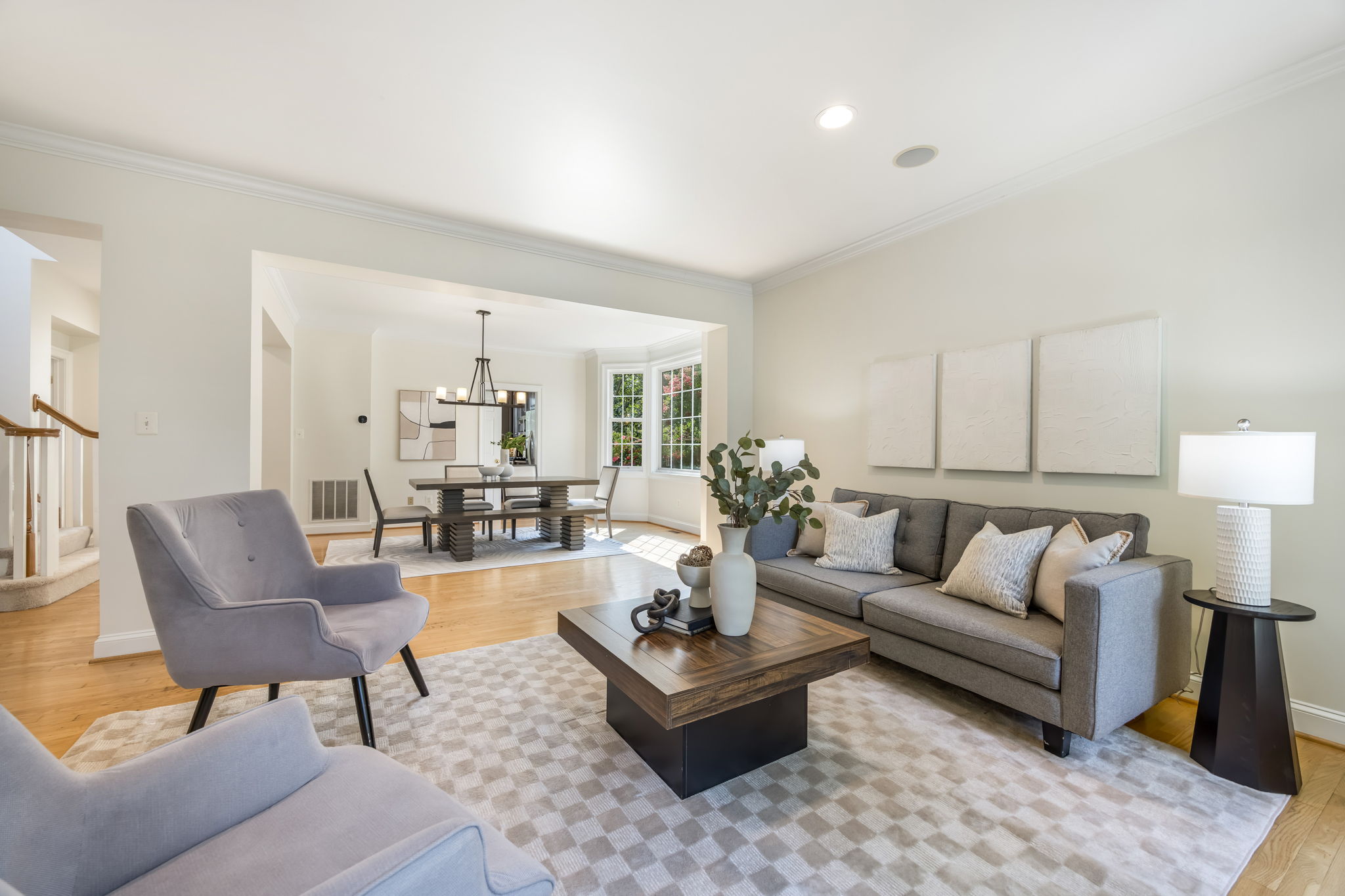 Living and Dining Rooms
