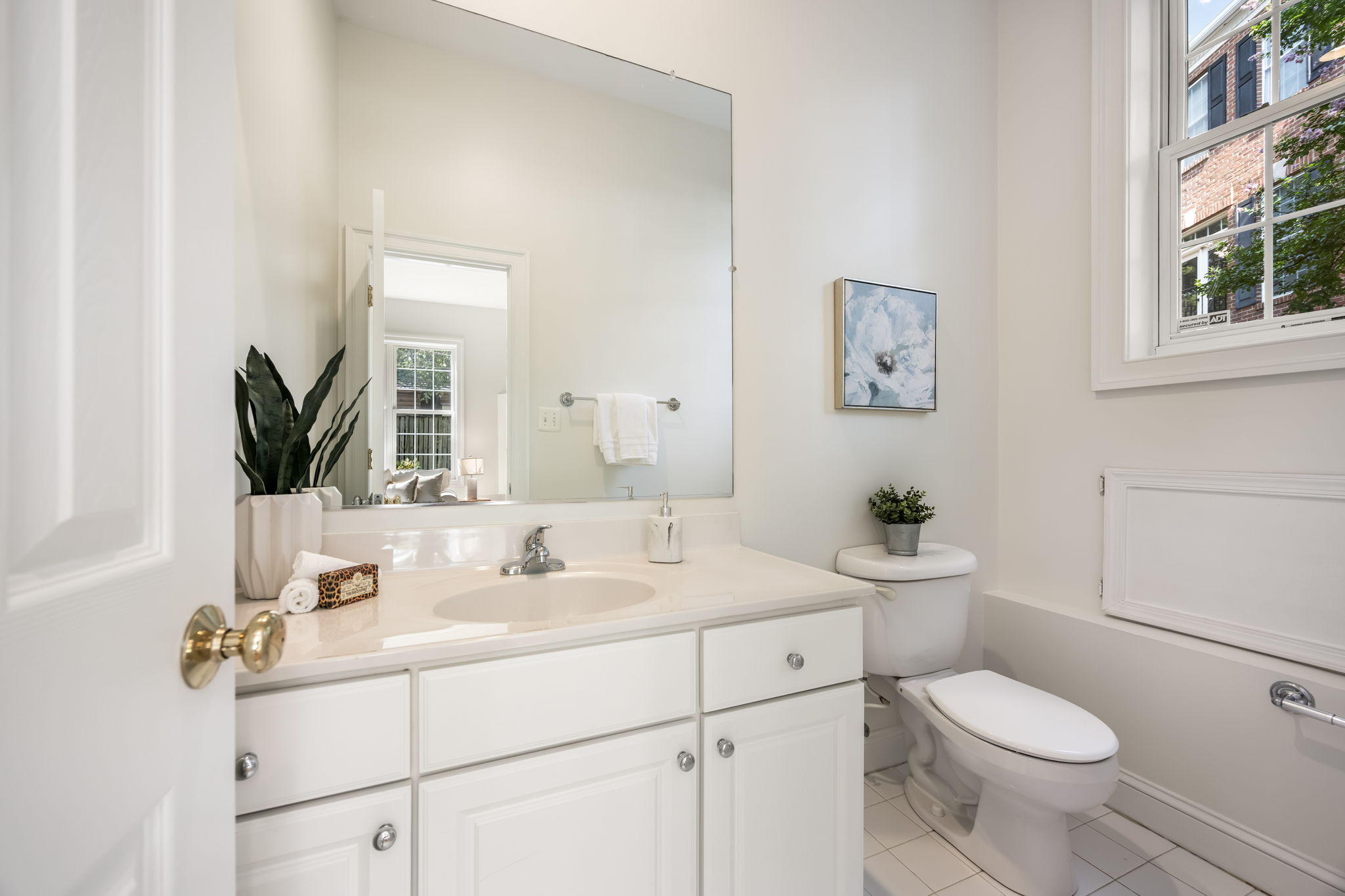 Half Bathroom on Lower Level