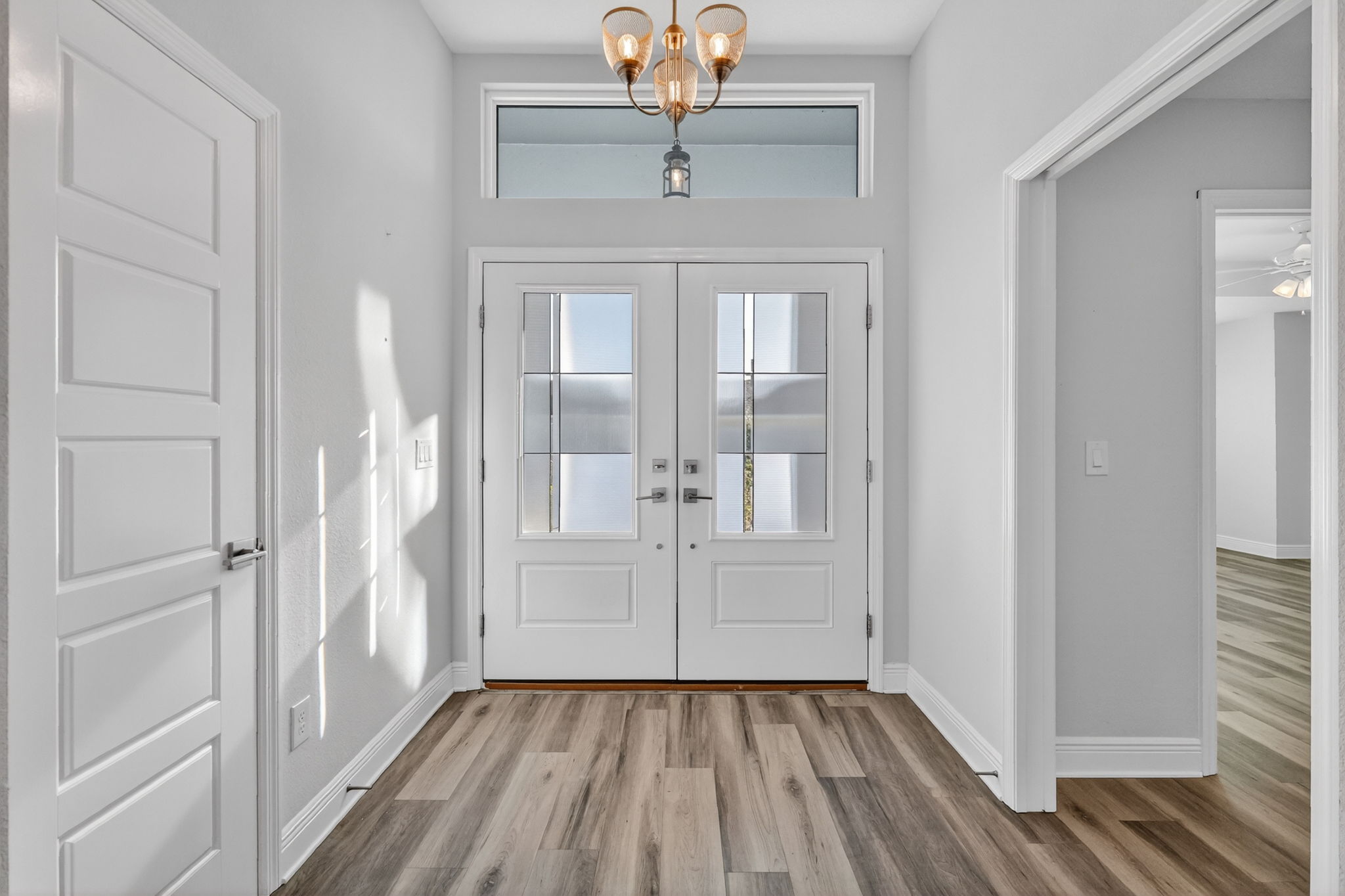 Foyer with Double Door Entry