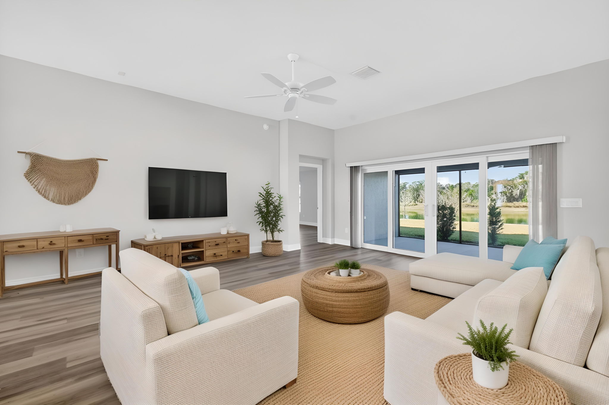 Living Room-Virtually Staged