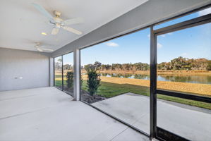 Lanai and Patio with Incredible Water Views
