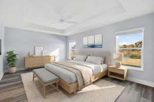 Primary Bedroom-Virtually Staged
