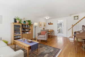 Natural hardwood floors throughout