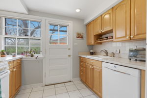 Step out to shared backyard and detached garage