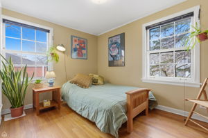 Third bedroom with good closet space