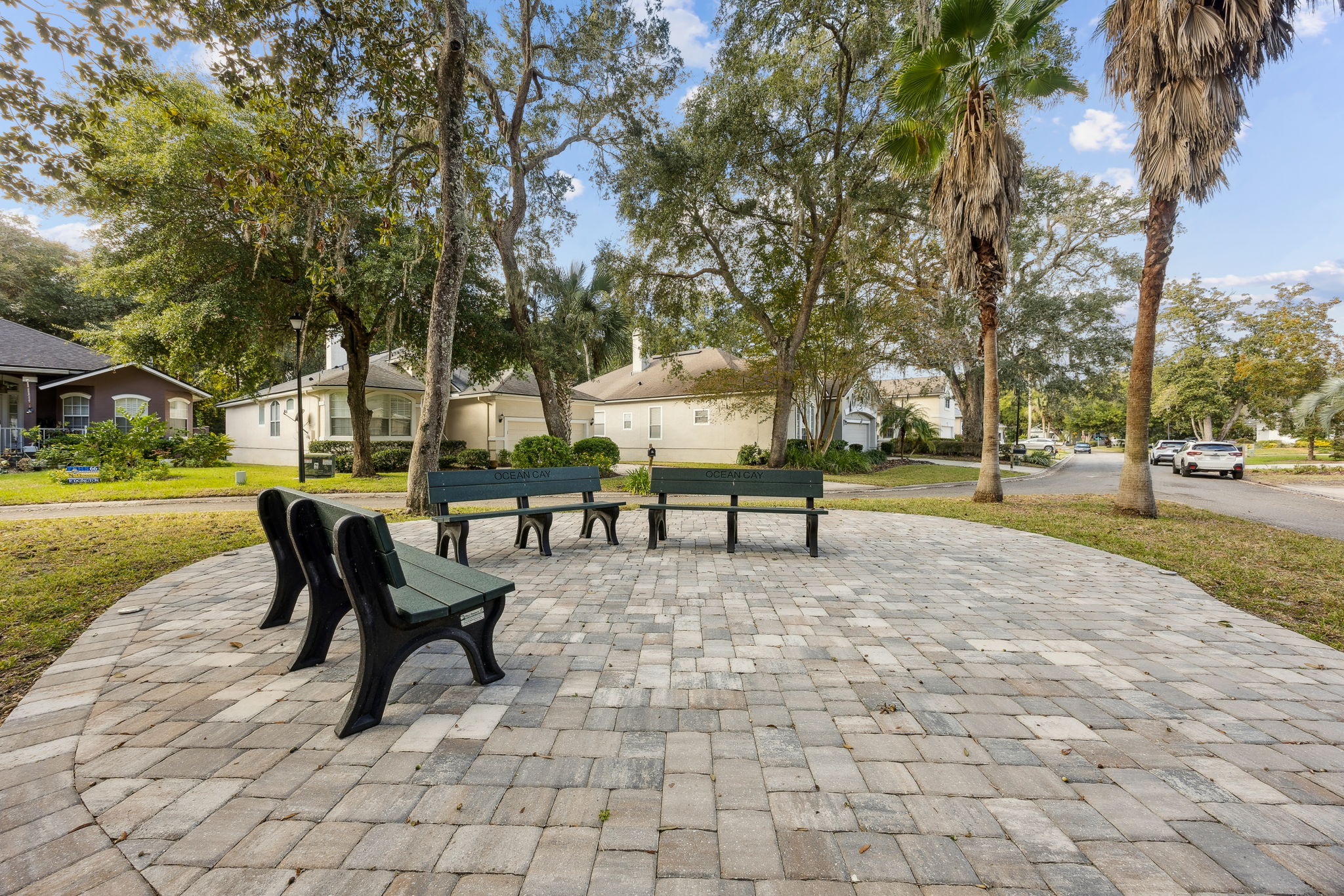 Enjoy a community gathering area